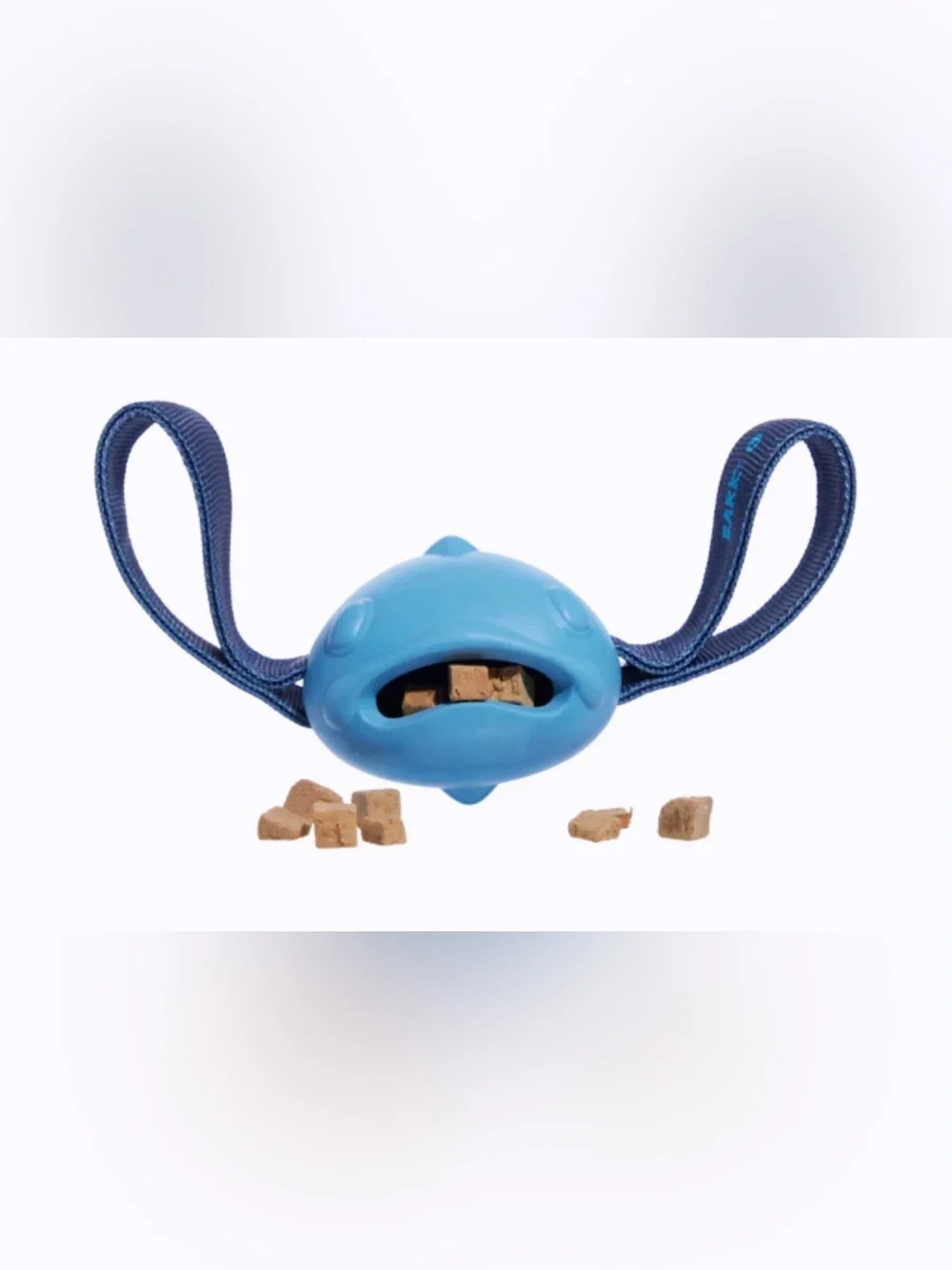 Bark Box Super Chewer L treat dispensing Dog Toy Claude the Catfish NEW